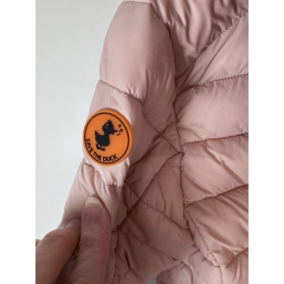 Save The Duck Girl's Insulated Lily Jacket PINK $179, Size: 14 NWT - Picture 6 of 16